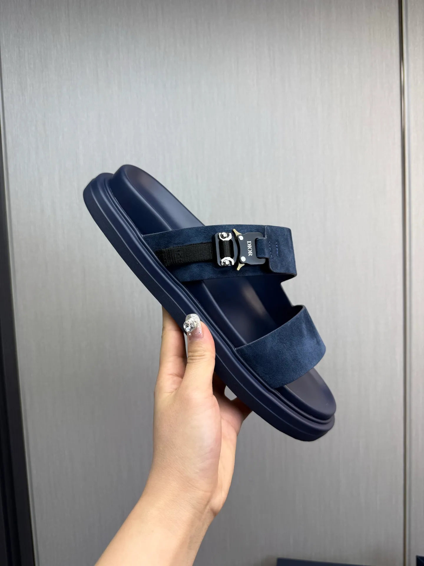 Men's shoes 300💰 Dior. Men's slippers🩴 Official website 1:1 production 38-45 size 45 46 🉑️Customized original material shipped✅
